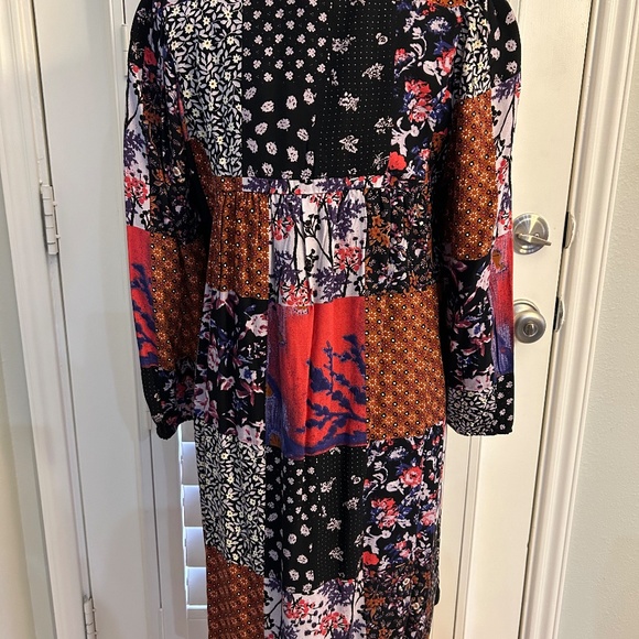 NWT Anthropologie One September Patchwork Dress Size XS - Picture 5 of 6